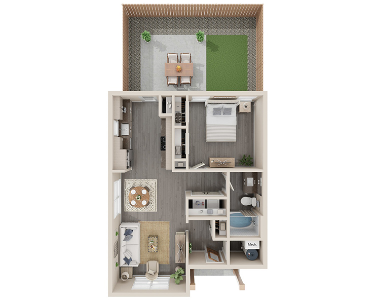 The Spruce 1x1